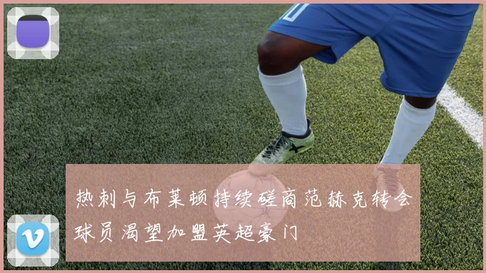 热刺与布莱顿持续磋商范赫克转会球员渴望加盟英超豪门